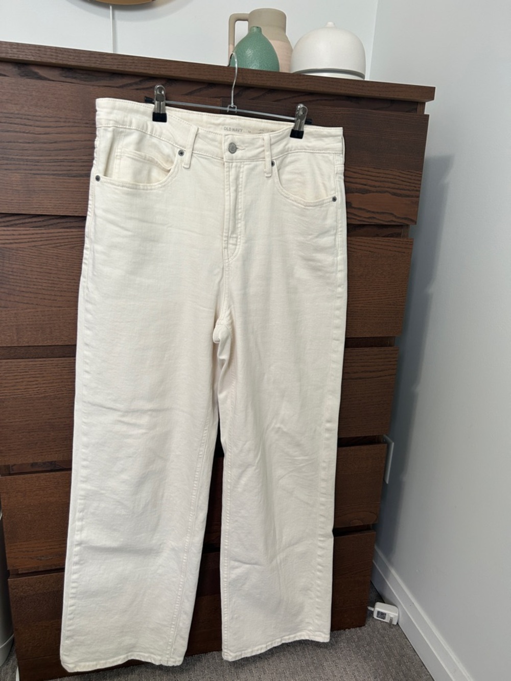 Old Navy high-rise wide leg jean